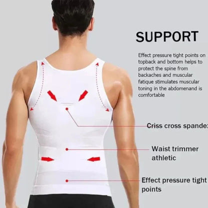 Men’s Slimming Compression Vest – Instant Confidence Booster