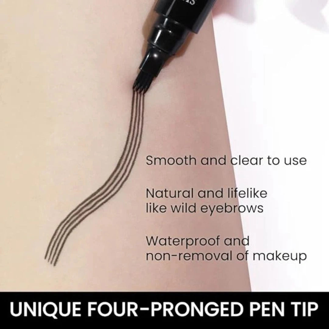 Microblading Eyebrow Pen - Waterproof 4 Points