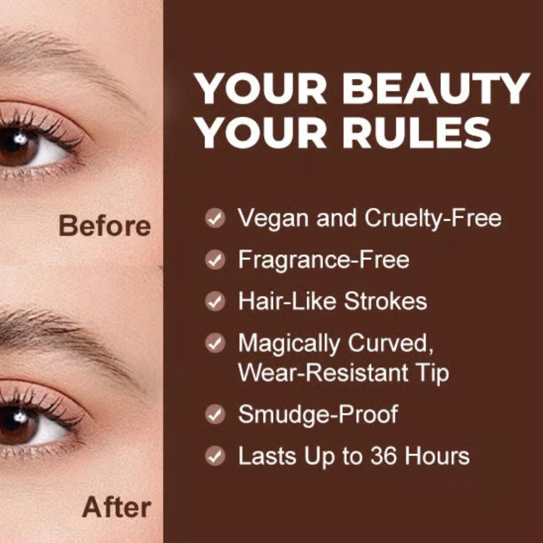 Microblading Eyebrow Pen - Waterproof 4 Points