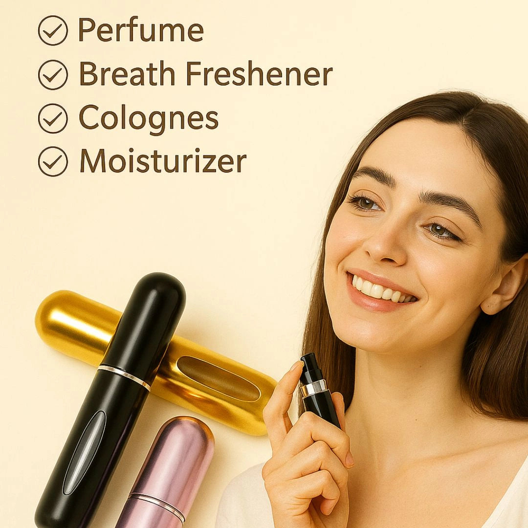 Mini Atomizer For Perfume(Pack Of 4)