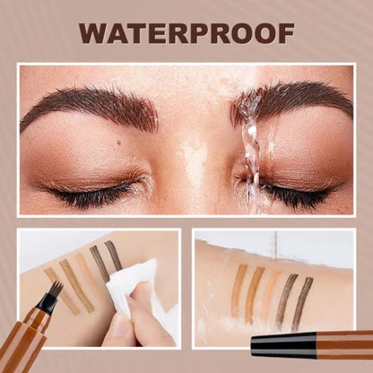 Microblading Eyebrow Pen - Waterproof 4 Points