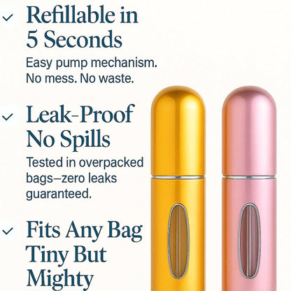 Mini Atomizer For Perfume(Pack Of 4)