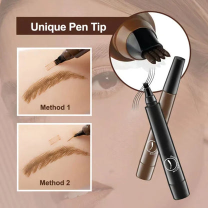 Microblading Eyebrow Pen - Waterproof 4 Points