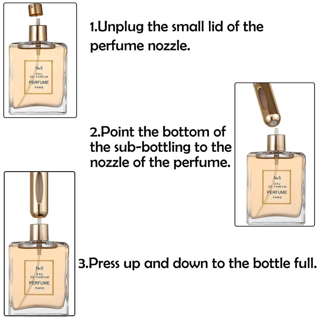 Mini Atomizer For Perfume(Pack Of 4)