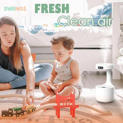 Anti-Gravity Water Drop Humidifier