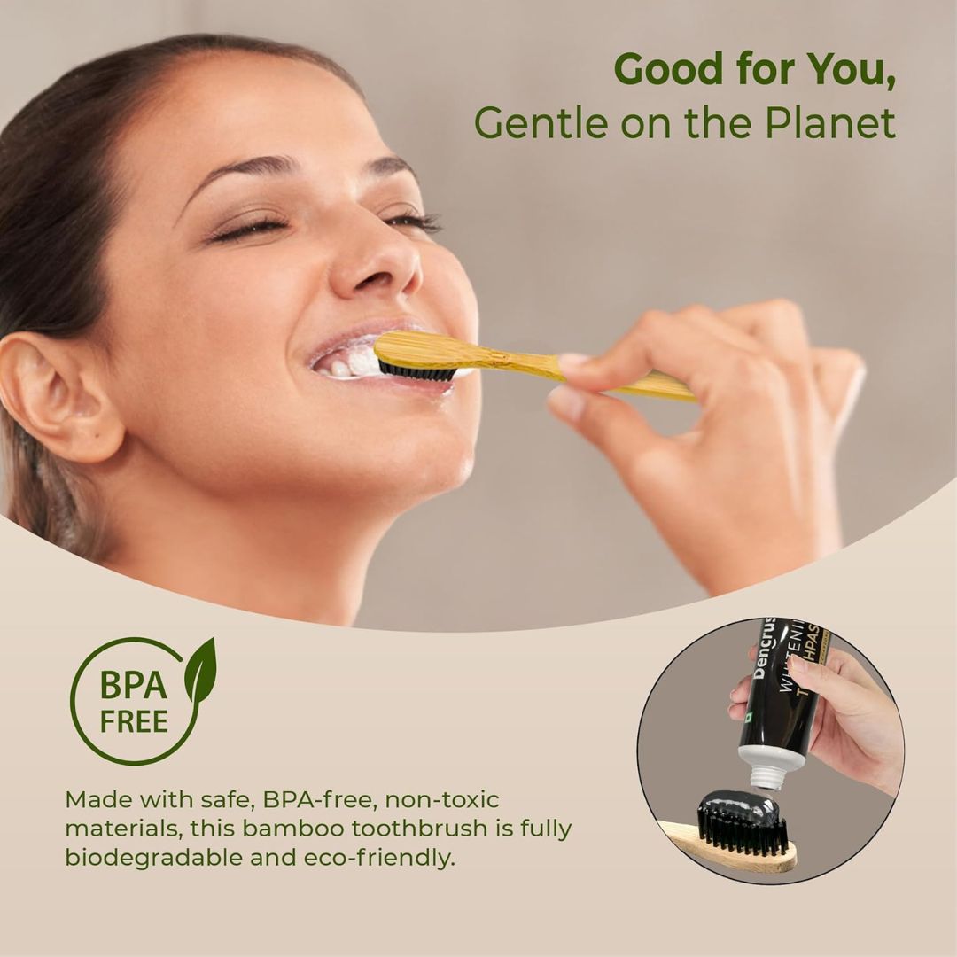 Bamboo ToothBrush(Buy 1 Get 1 Free)