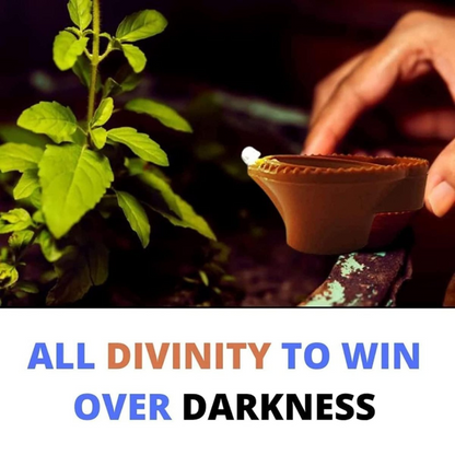 LED Light Water Digital Diyas