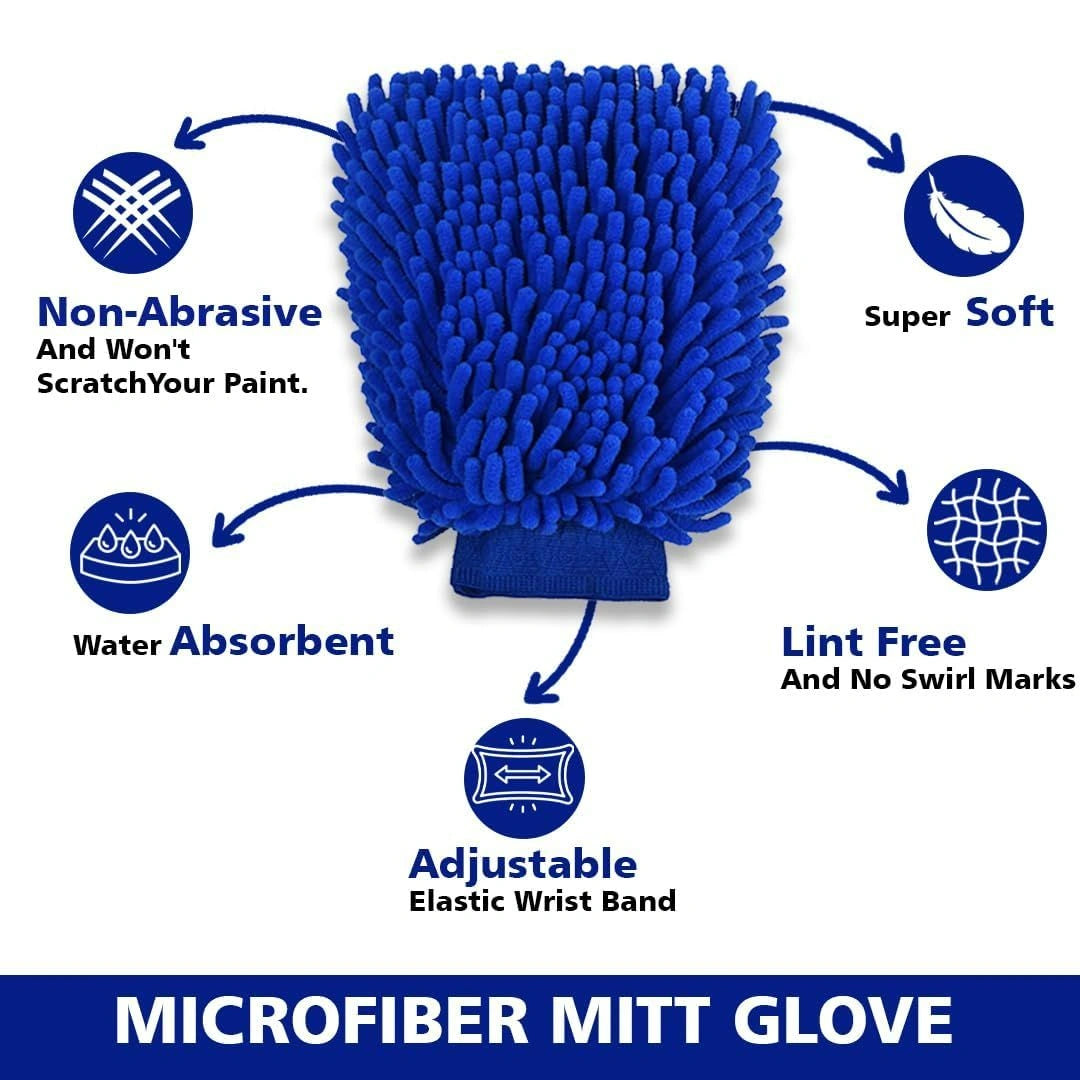Double Sided Large Size Microfiber Hand Gloves Duster(Buy 1 Get 1 Free)