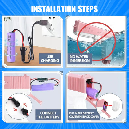 Rapid Water Gun Toy For Kids