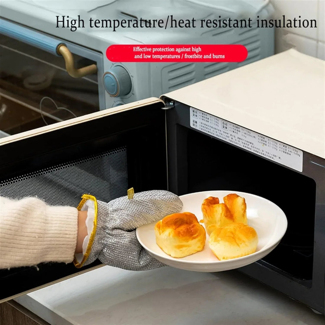 Multipurpose Wire Dishwashing Gloves(Buy 1 Get 1 Free)