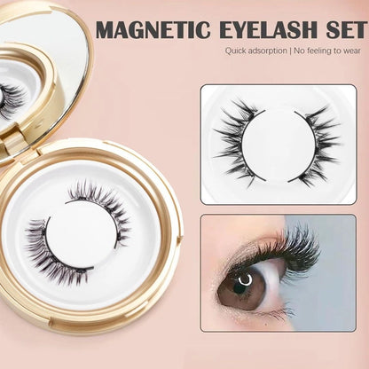 Reusable Natural Magnetic Eyelashes