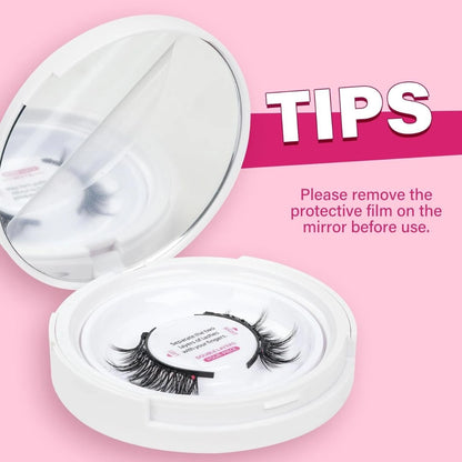 Reusable Natural Magnetic Eyelashes
