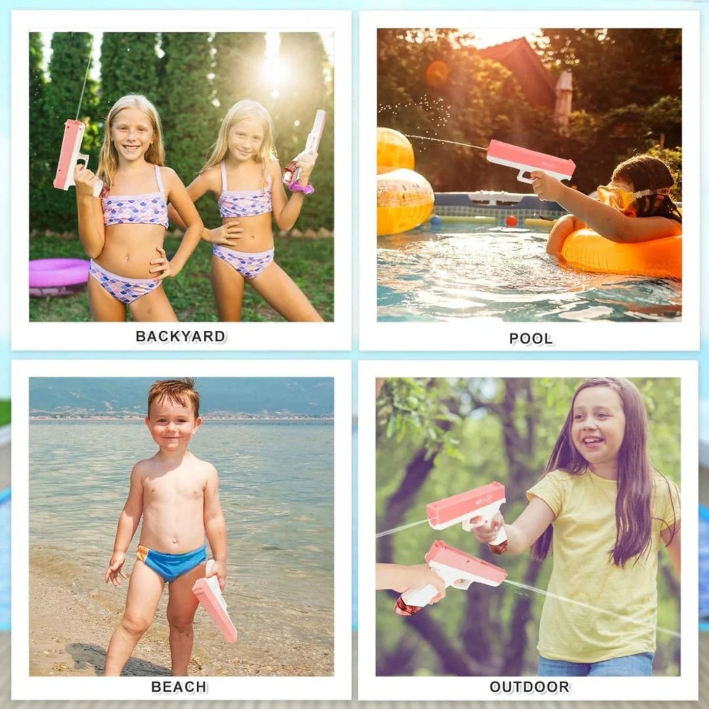 Rapid Water Gun Toy For Kids