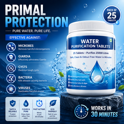 Bundle Of Water Purification tablet And Silicone Sealent