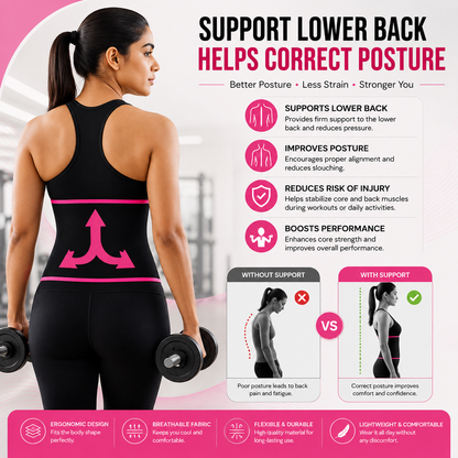 Bundle Of Sweat Belt And Tummy Trimmer