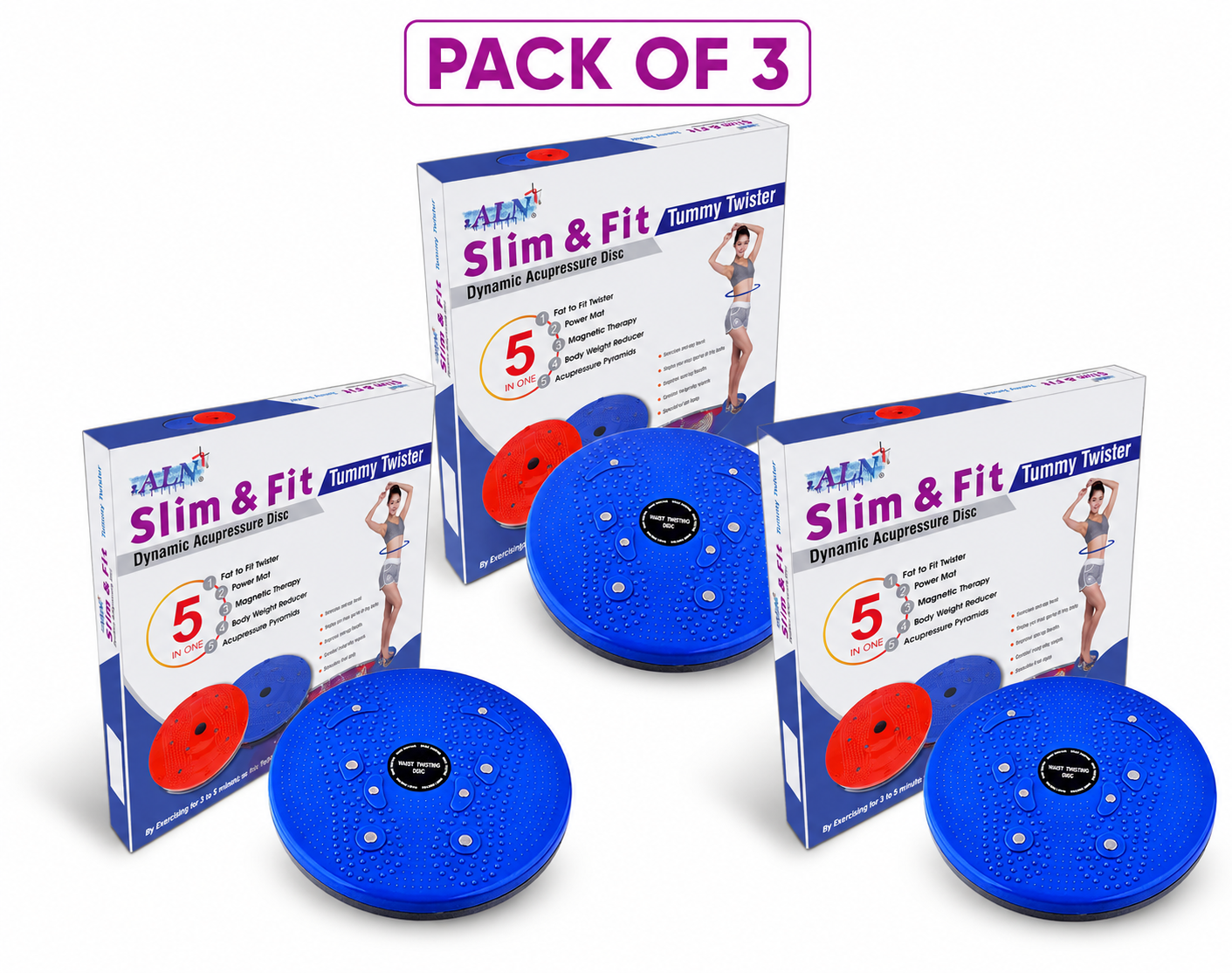 Tummy Twisters Compact Core Fitness Solution