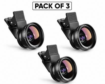 0.45X Wide Angle Lens 140°+ 12.5X Macro Lens for Mobile