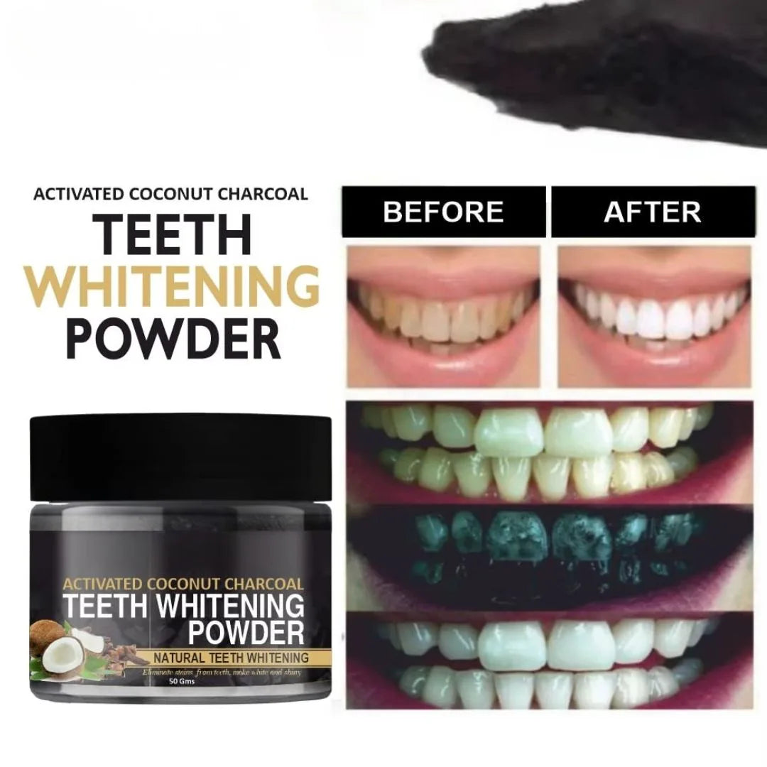 Natural Whitening Charcoal Teeth Kit