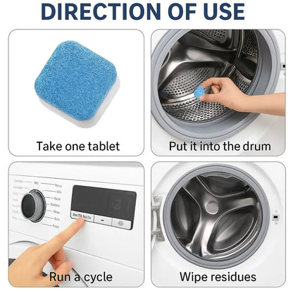 Washing Machine Cleaner Tablets (Pack of 12)