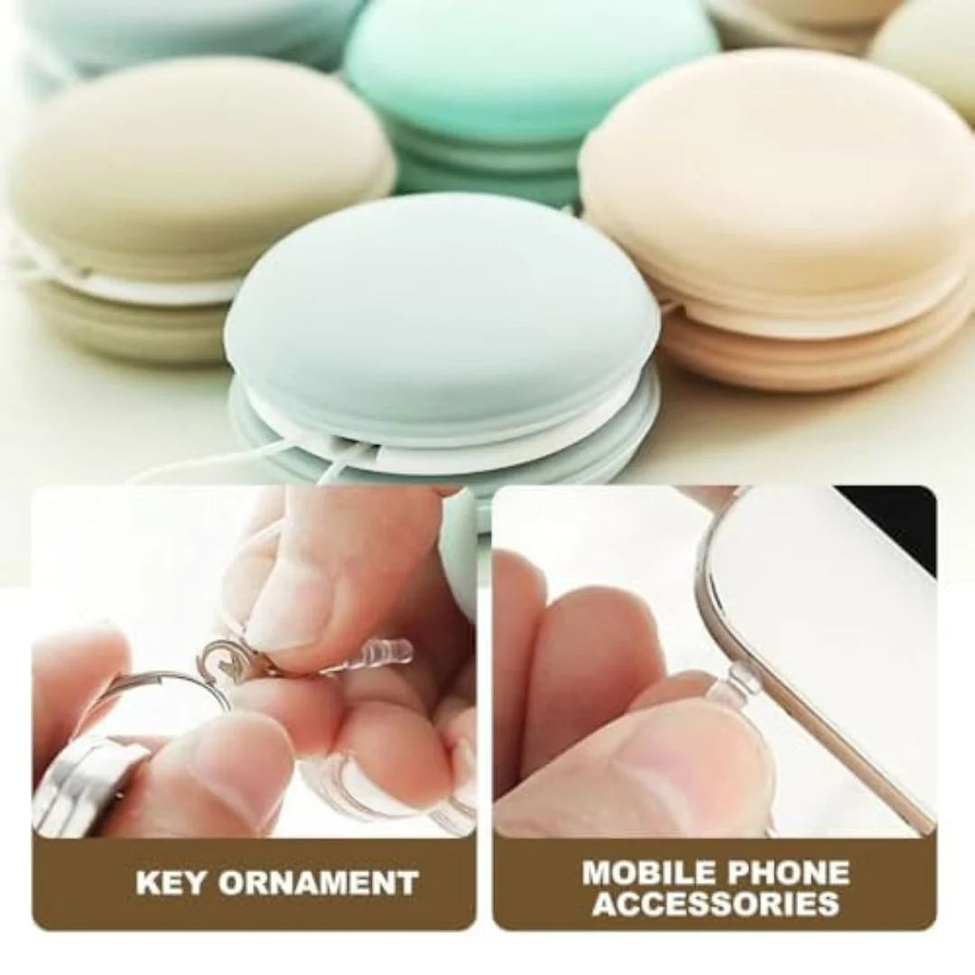 Portable Phone Screen and Eyeglass Brush Cleaner