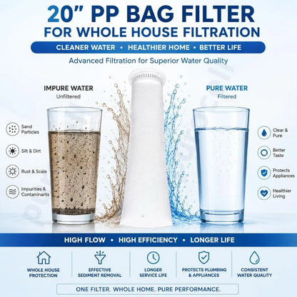 Bag Filter for Water Tank (Set of 3)
