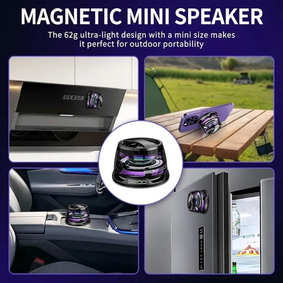 Portable Bluetooth Speaker with RGB Light