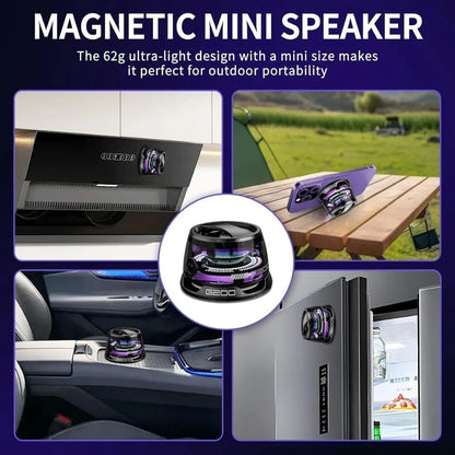 Portable Bluetooth Speaker with RGB Light