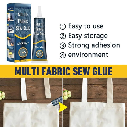 Quick Dry Fabric Glue
