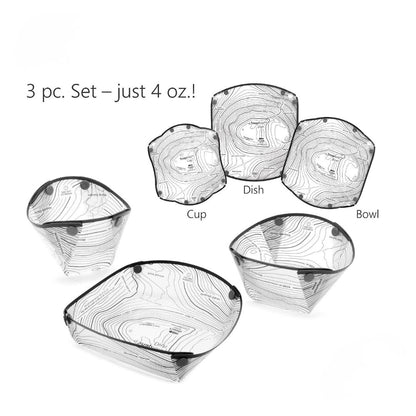 Snapfold Foldable Bowls(3 Pcs Set)