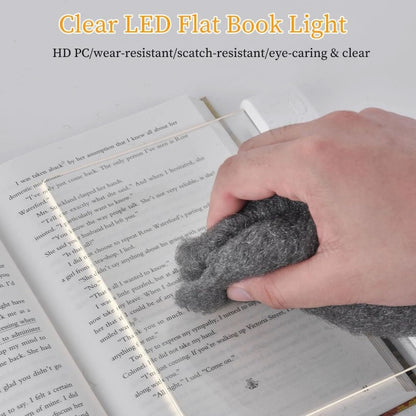 LED Flat Book Lights for Reading in Bed at Night
