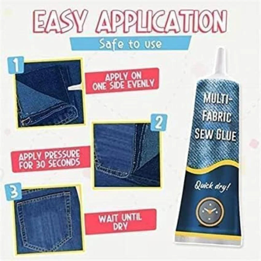 Quick Dry Fabric Glue