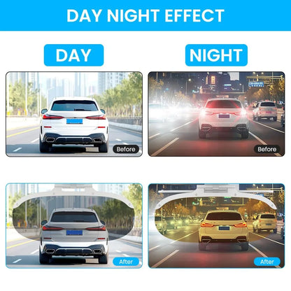 Dual-Lens Anti Glare Visor for Car