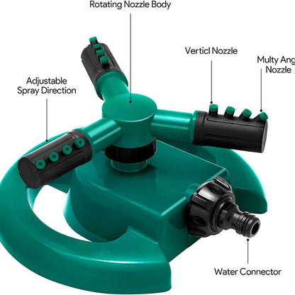 Lawn sprinkle automatic garden water sprinklers system
