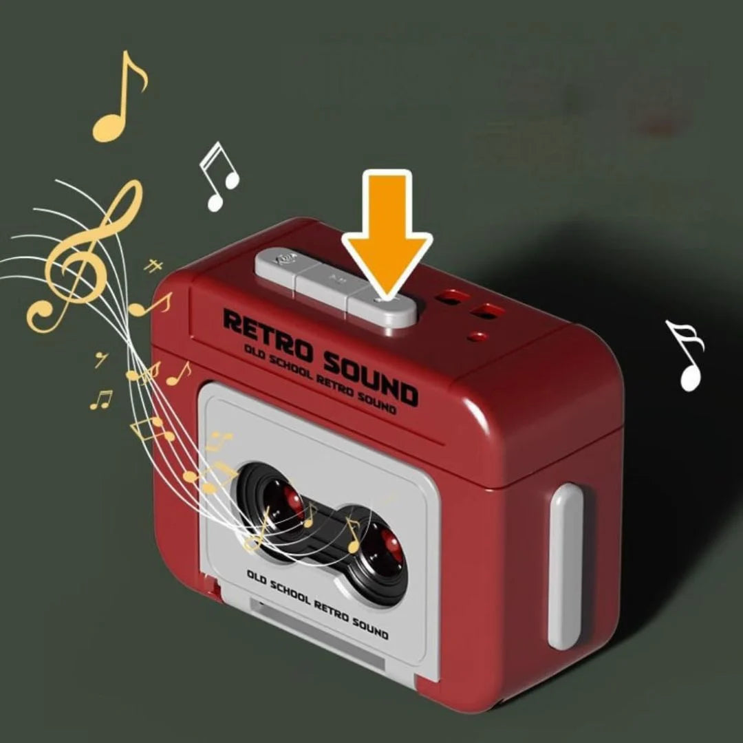 Keychain Retro Sound Mini Voice Recorder Style