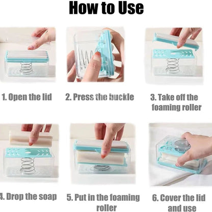 Soap Roller Dispenser Case with Lid