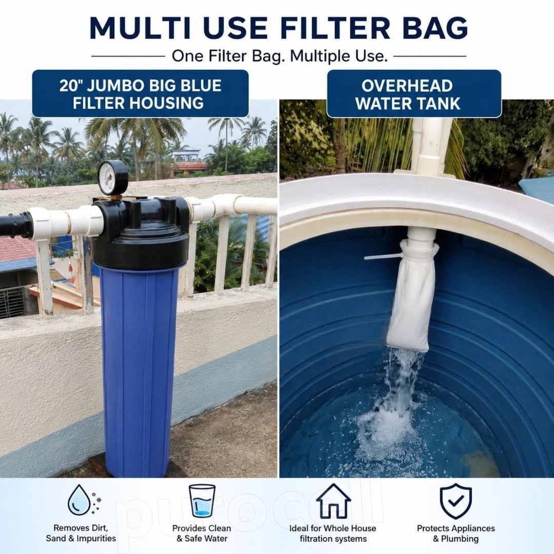 Bag Filter for Water Tank (Set of 3)