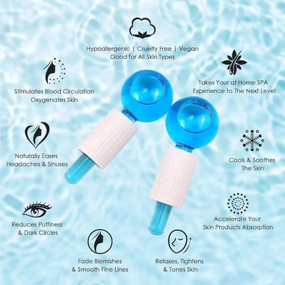 Facial Ice Globe Smart Cool Face Roller Ball