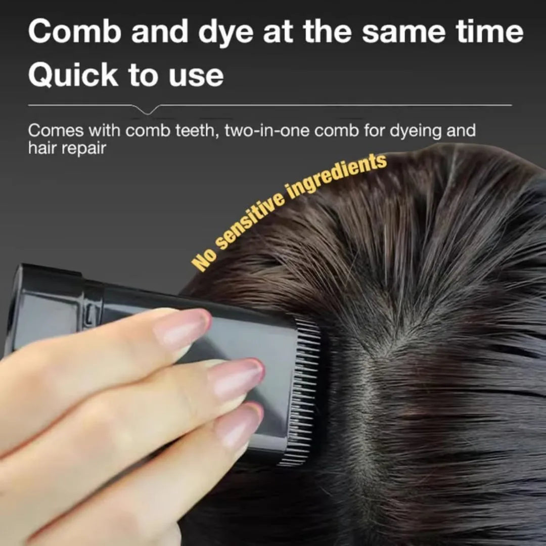 Waterproof and Sweat-Proof Instant Hair Dye