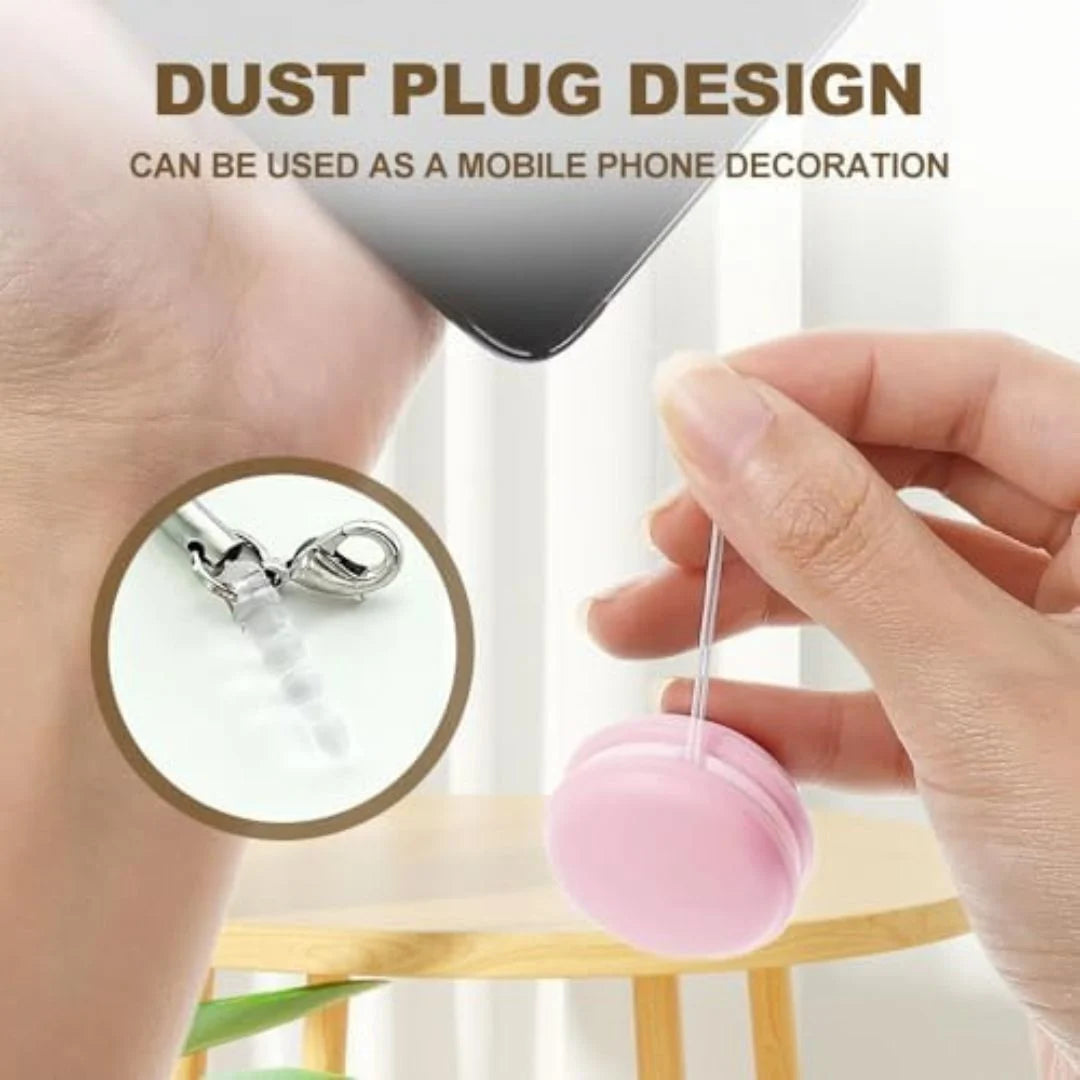 Portable Phone Screen and Eyeglass Brush Cleaner