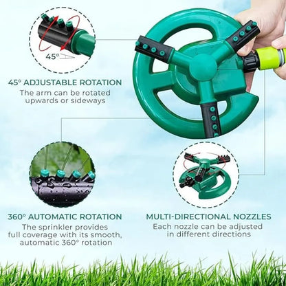 Lawn sprinkle automatic garden water sprinklers system