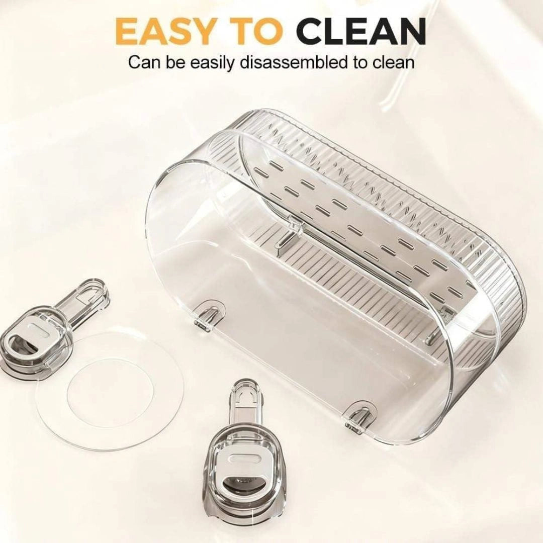 Bathroom Shelf Organizer with Strong Suction Cups