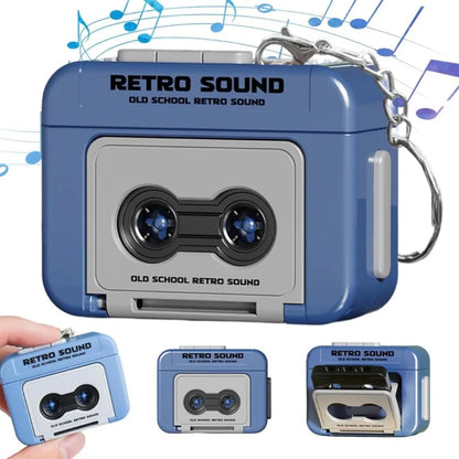 Keychain Retro Sound Mini Voice Recorder Style