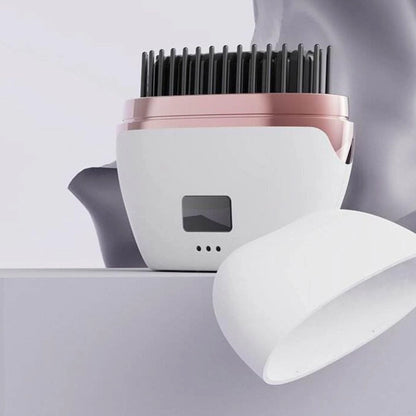 Mini Hair Straightener Brush