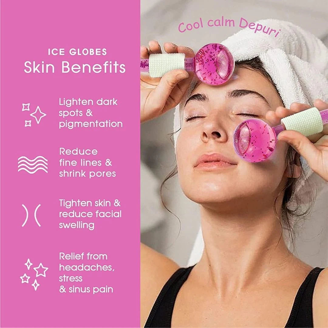 Facial Ice Globe Smart Cool Face Roller Ball