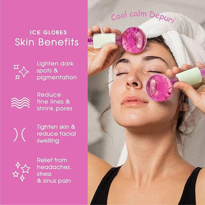 Facial Ice Globe Smart Cool Face Roller Ball