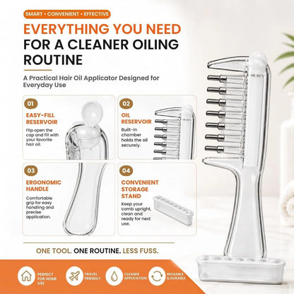 Hair Oil Applicator Comb