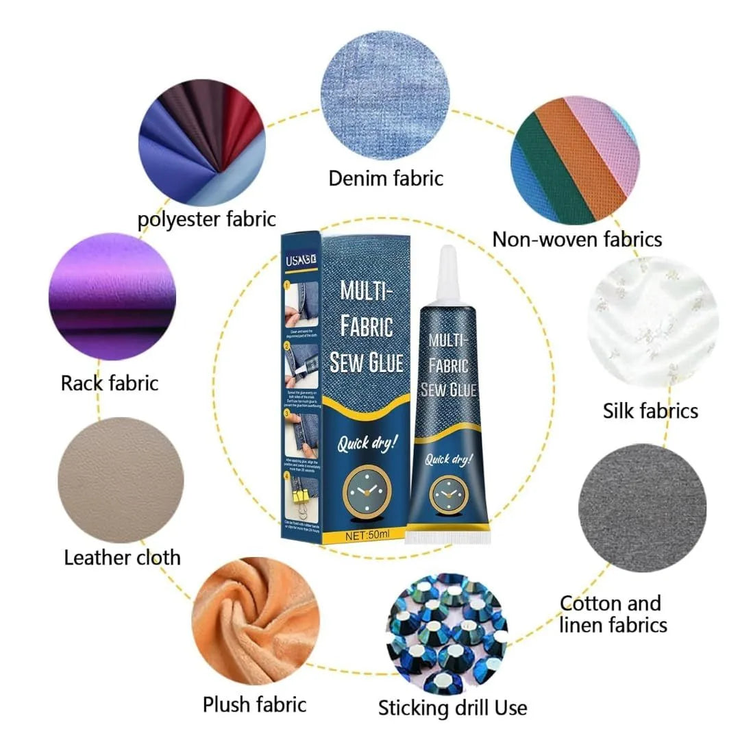 Quick Dry Fabric Glue