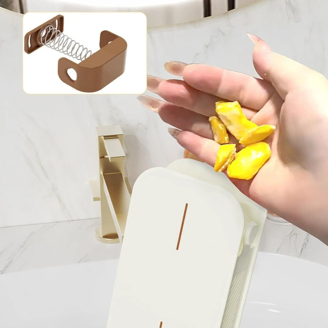 Cloth Washing Brush with Foaming Soap Box