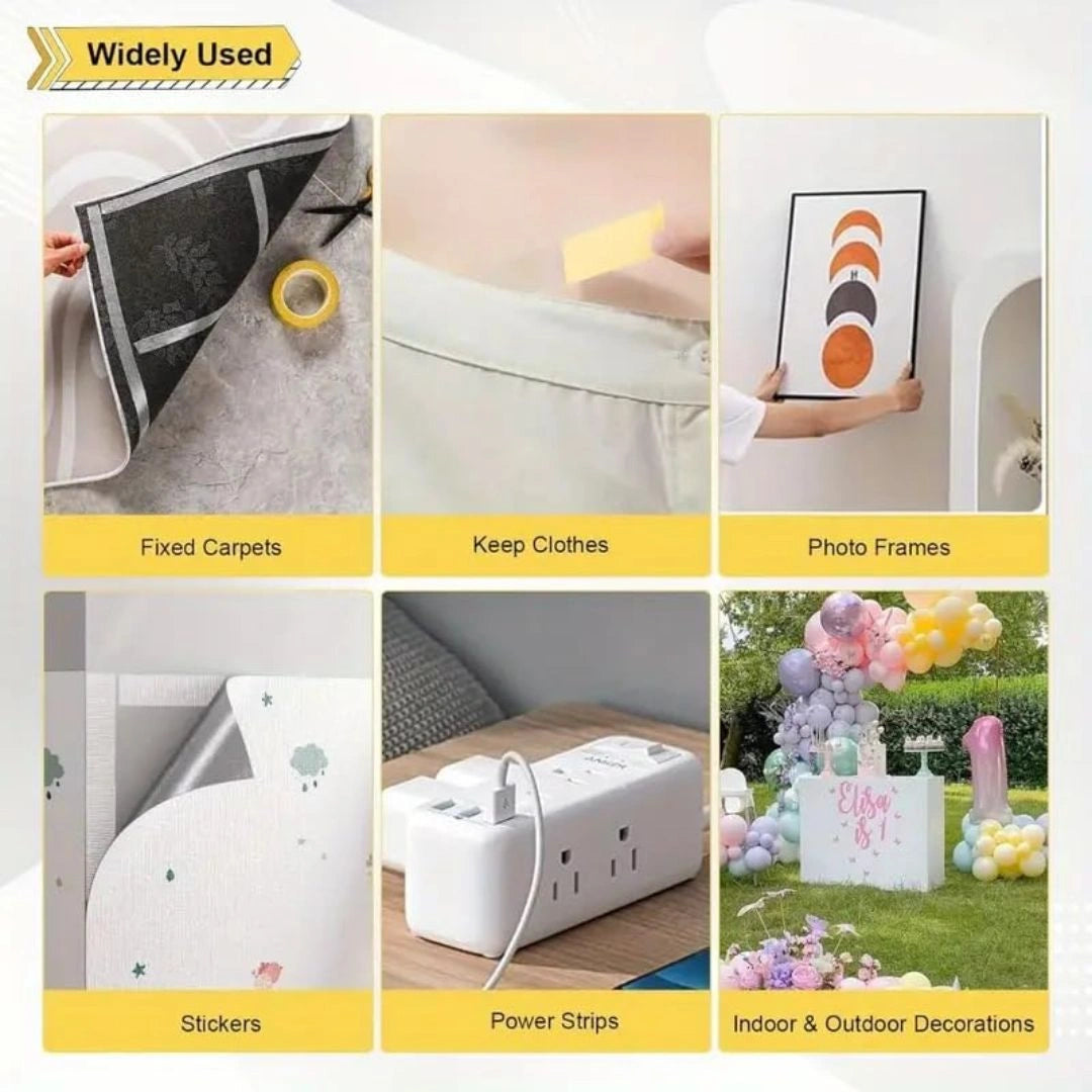 Heavy Duty Double-Sided Fabric Tape