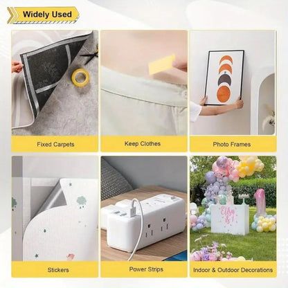 Heavy Duty Double-Sided Fabric Tape
